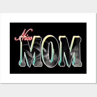 Nice mom t shirt Posters and Art